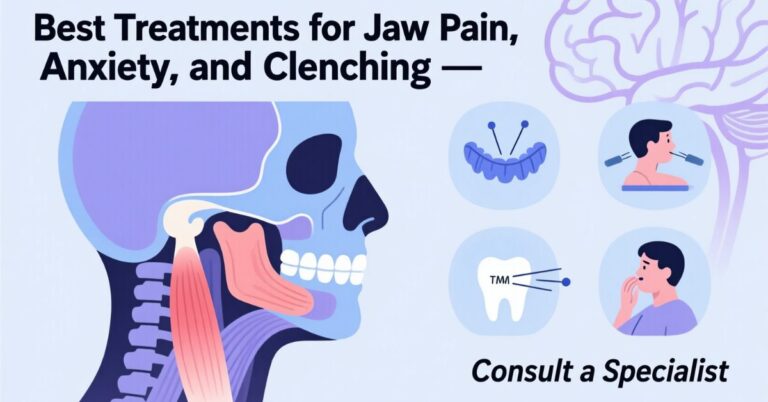 Best Treatments for Jaw Pain Anxiety and Clenching