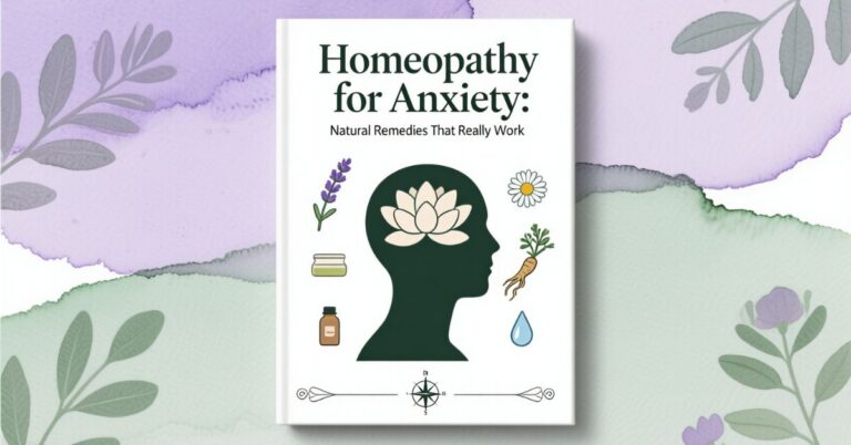 Homeopathy for Anxiety: Natural Remedies That Really Work