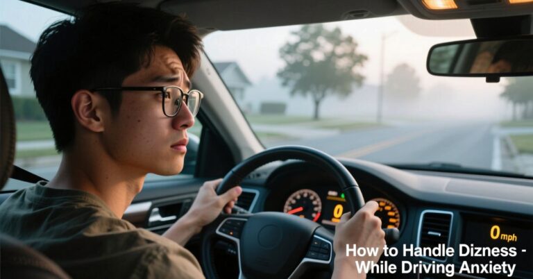 How to Handle Dizziness While Driving Anxiety