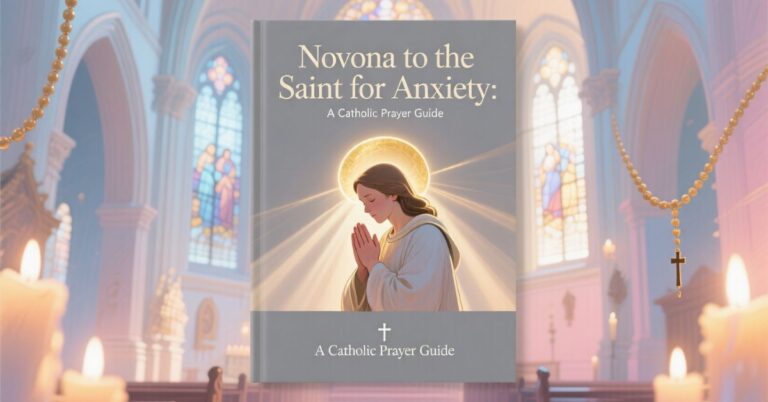 Novena to the Saint for Anxiety: A Catholic Prayer Guide