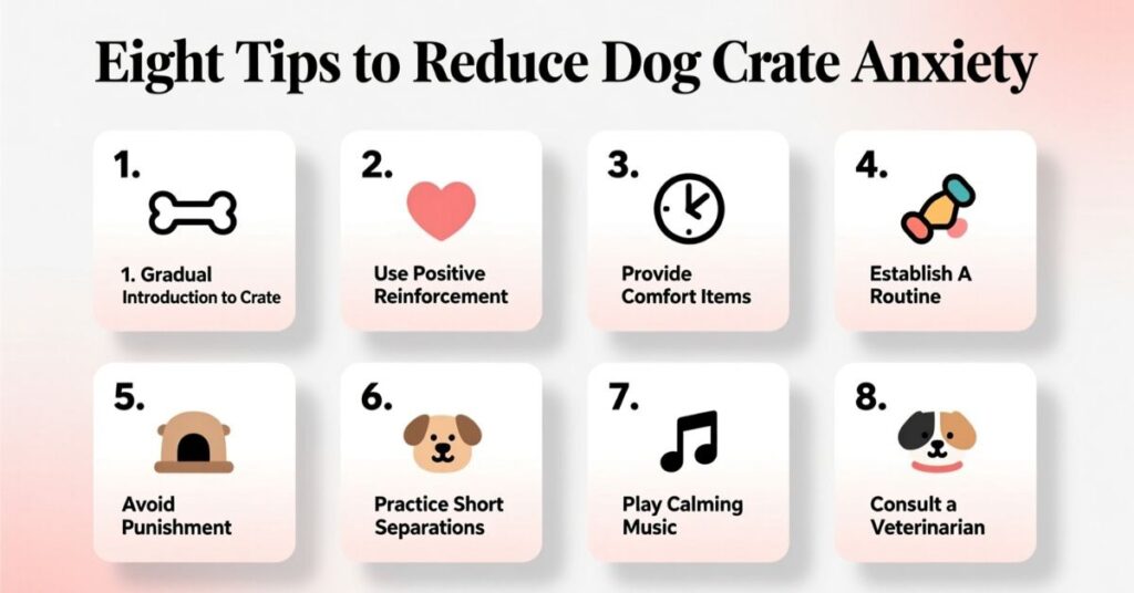 dog anxiety in crate