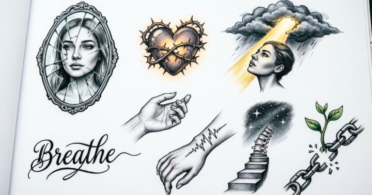 anxiety tattoo designs