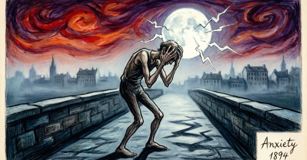 anxiety by edvard munch