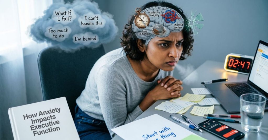 anxiety and executive function