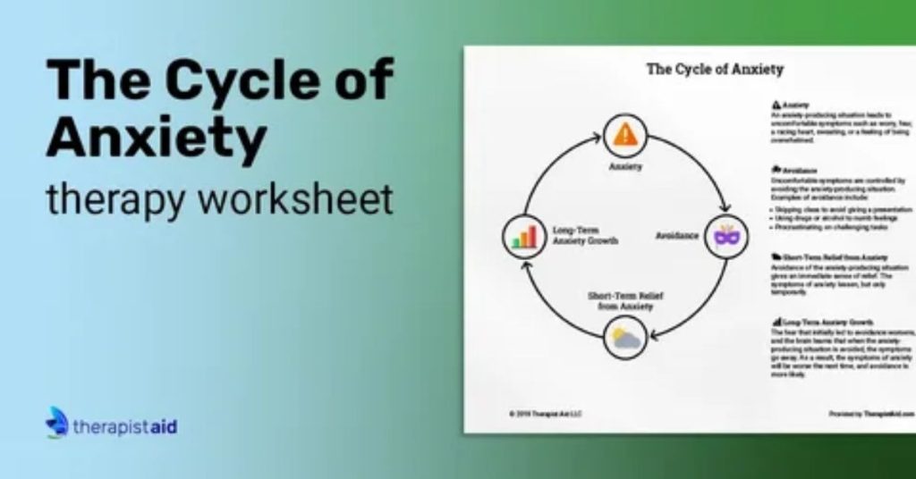 anxiety journal template