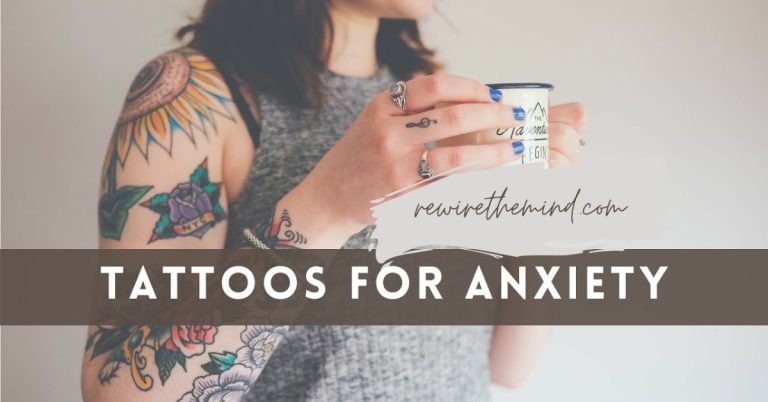 anxiety tattoos for women