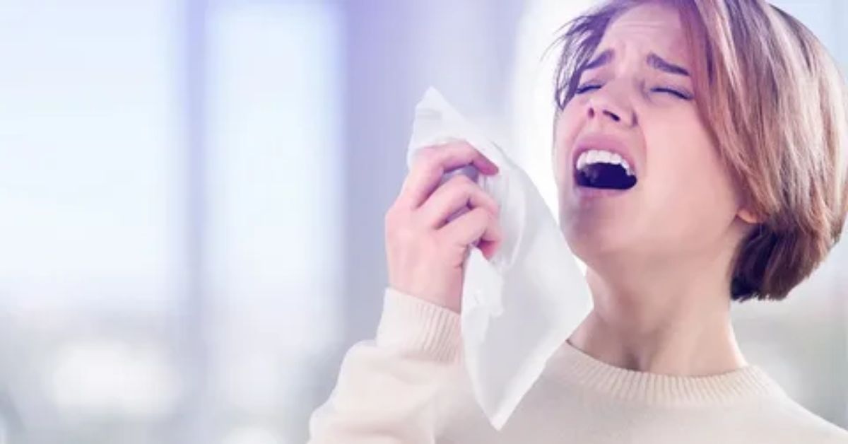 can anxiety cause sneezing